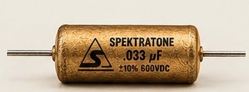 Spektratone gold .033 microfarad capacitor