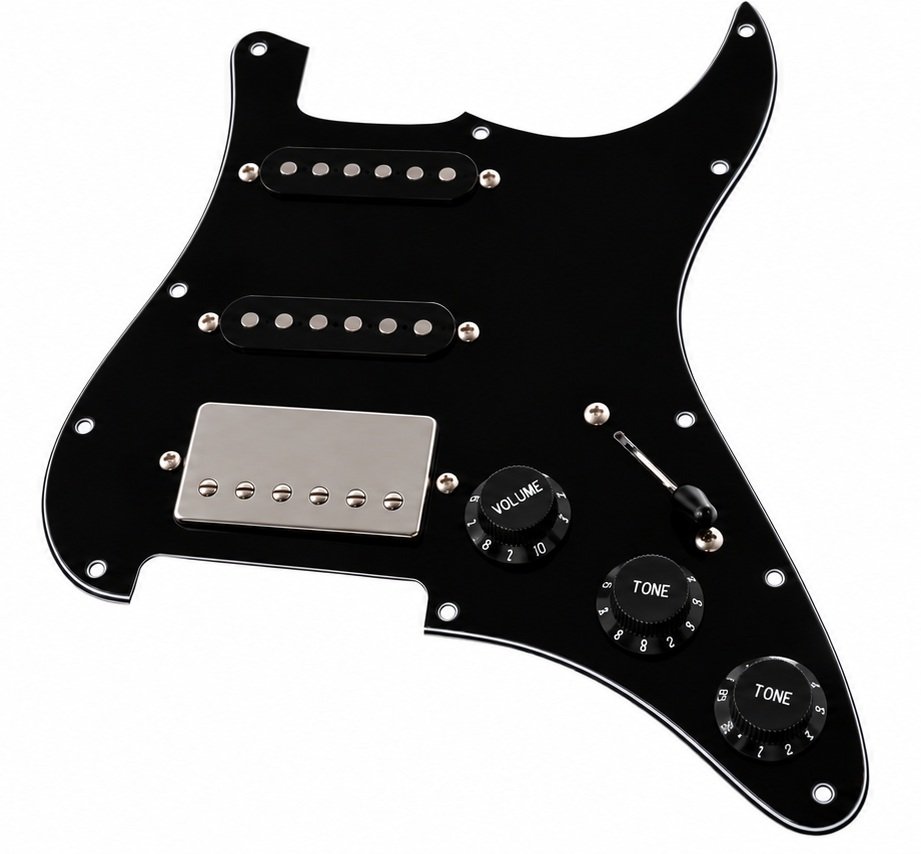 The Rocket pre-wired pickguard